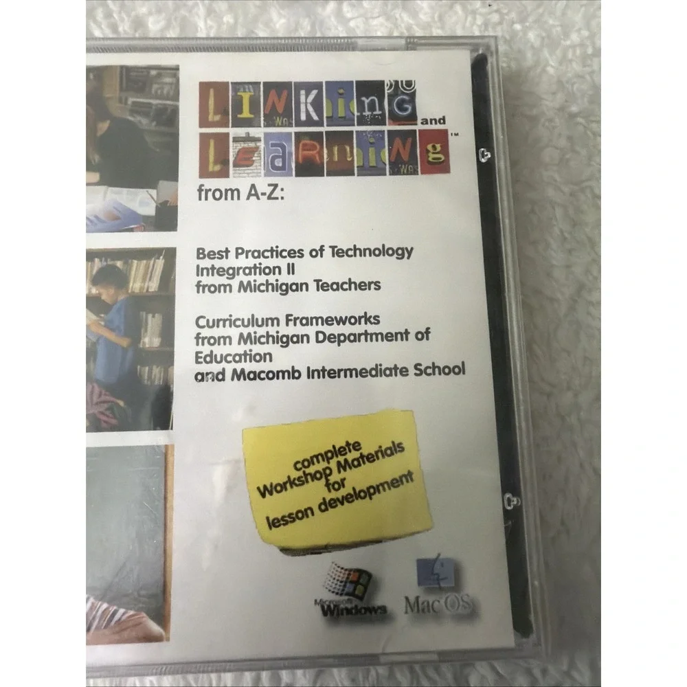 Linking Learning A-Z Best Practices PC CD ROM Technology Integration II VTG NIP